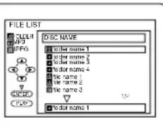 FILE LIST DISC NAME □ toor name 1 □ toor name 2 □ toor name 3 □ toor name 4 □ toor name 5 □ toor name 6 □ toor name 7 □ toor name 8 □ toor name 9 □ toor name 10