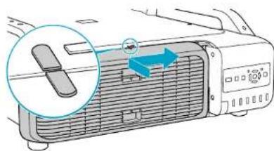 EPSON EB-Z10005U - Install the new lamp. - 2