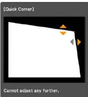 [Quick Corner] Cannot adjust any further.