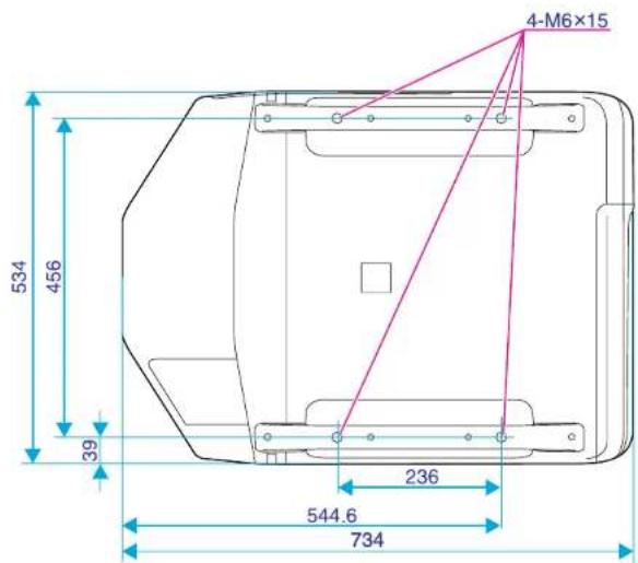 4-M6×15 534 456 39 236 544.6 734