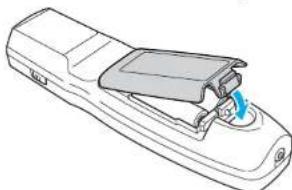 EPSON EB-Z10005U - Replace the battery cover. - 1