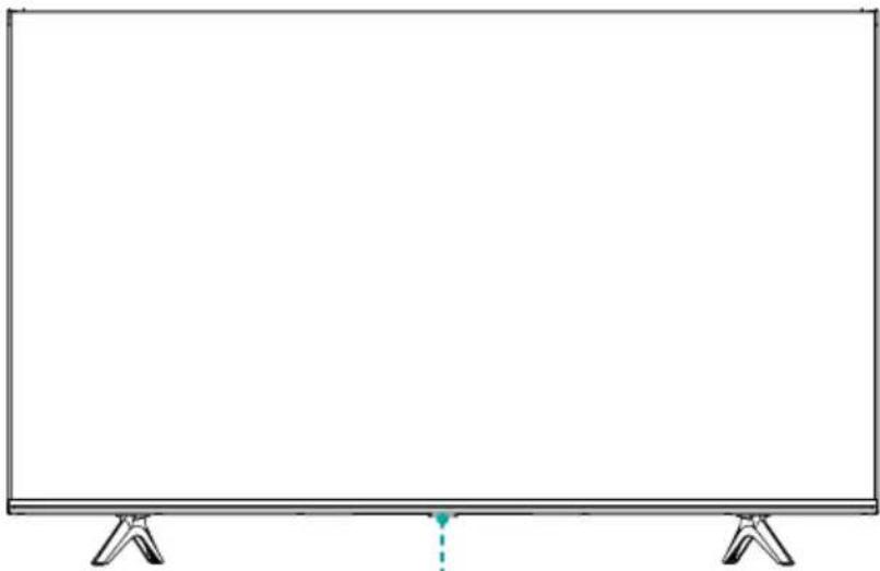 HISENSE 58A7100FTUK - TV Front - 1