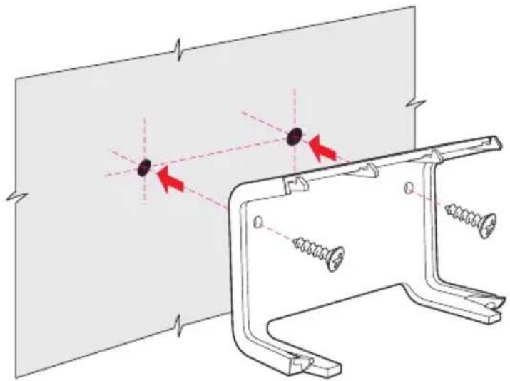 T-Mobile Speedport W 504V - Wandmontage des Speedport - 1