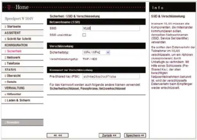 T-Mobile Speedport W 504V - Repeater konfigurieren - 6