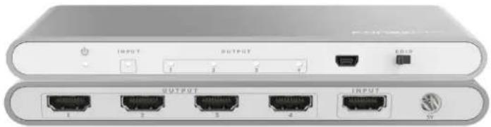 KanexPro SP-HD - 4K HDMI 1x4 Splitter with HDCP2.2 - 1