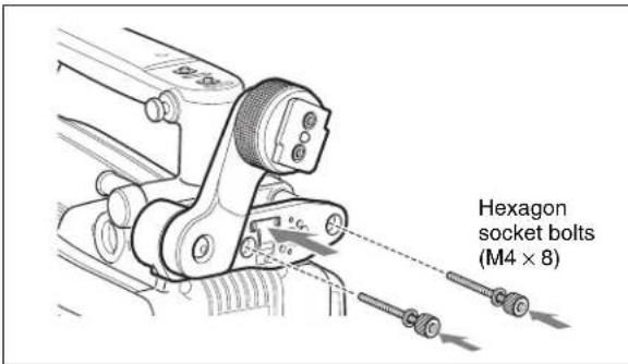 Hexagon socket bolts (M4 × 8)