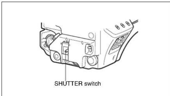 SHUTTER switch