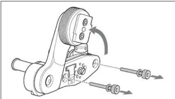 SONY HDC-1450 - Attaching procedure of the BKW-401 - 1