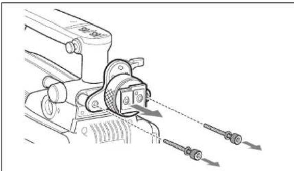 SONY HDC-1450 - Attaching procedure of the BKW-401 - 2