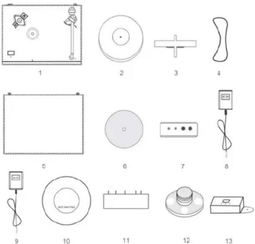 SONORO Vinyl SO-710 - Lieferumfang - 1