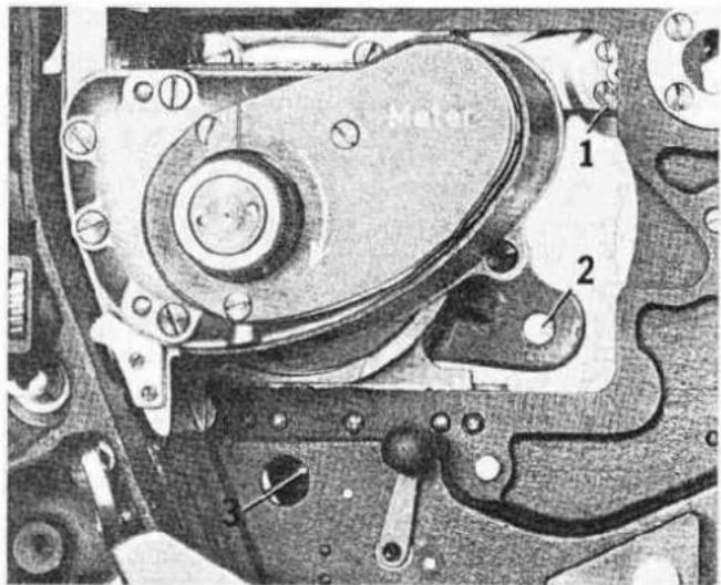 ARRI FLEX 35 BL - Adjusting of the drive belts - 2