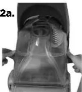 BISSELL ReadyClean Pet 3 - Empty the collection tank - 1