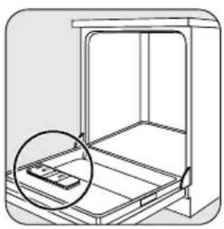 ZANUSSI ZDF121 - Filling with rinse aid - 1