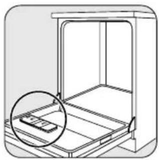 ZANUSSI ZDF121 - Adjusting the dosage of rinse aid - 1
