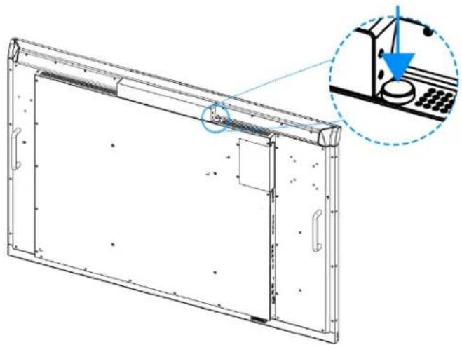 Avocor AVW-5555 - Appendix IV: Uninstalling & Installing a Top Bar AV Module - 1