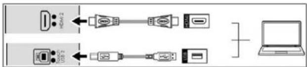 Avocor AVW-5555 - Enabling the Touch Screen - 4