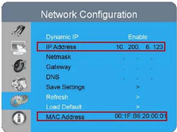 Avocor AVW-6555 - Check the IP Address of IoT device - 4