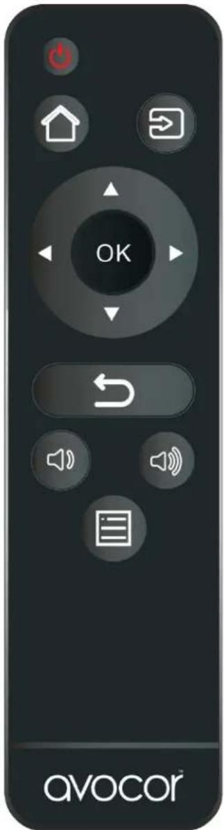 Avocor AVW-6555 - Remote Control Unit - 1