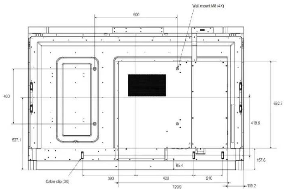 Avocor AVW-6555 - Supported Timings - 3