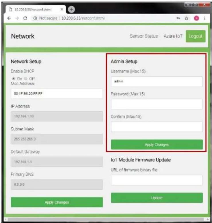 Avocor AVW-6555 - Modify Admin Setup - 1