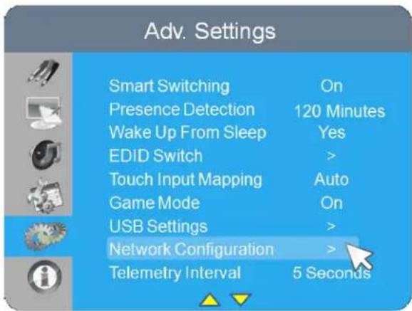 Avocor AVW-6555 - Check the IP Address of IoT device - 1