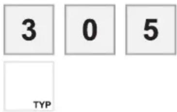3 0 5 TYP