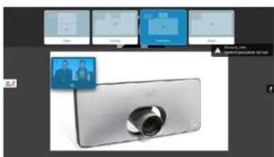 CISCO TelePresence SX10 - Change the Position of a Picture-in-Picture on the Screen - 3