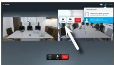 CISCO TelePresence SX10 - Contacts Make Someone a Favorite In a Call - 3