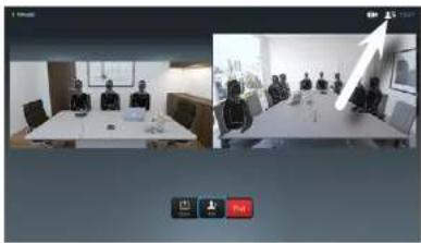 CISCO TelePresence SX10 - Drop Someone From a Call - 1