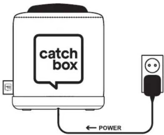 Catchbox Lite - Charging the Transmitter with the Wireless Charger - 1