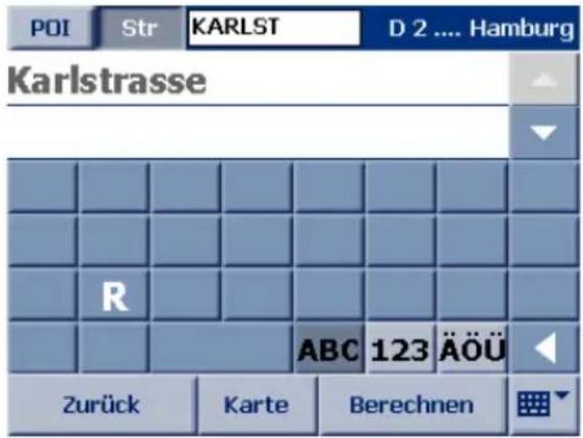 FALK N80 - Straße auswählen - 1