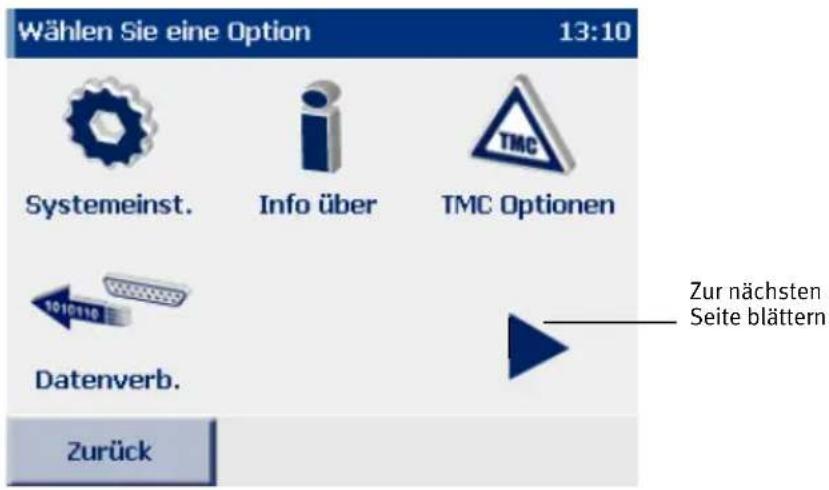 FALK N40 - Zur nächsten Bildschirmseite blättern - 1