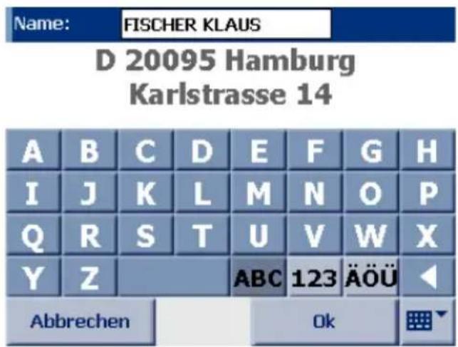 FALK N200 - Eigene Ziele hinzufügen - 2