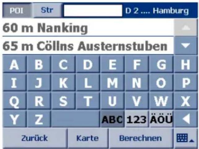 FALK N200 - Gewünschten POI auswählen - 1