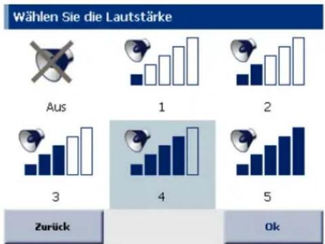 FALK N200 - Lautstärke der Sprachausgabe einstellen - 2