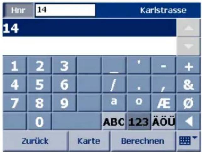 FALK N200 - Hausnummer auswählen - 1