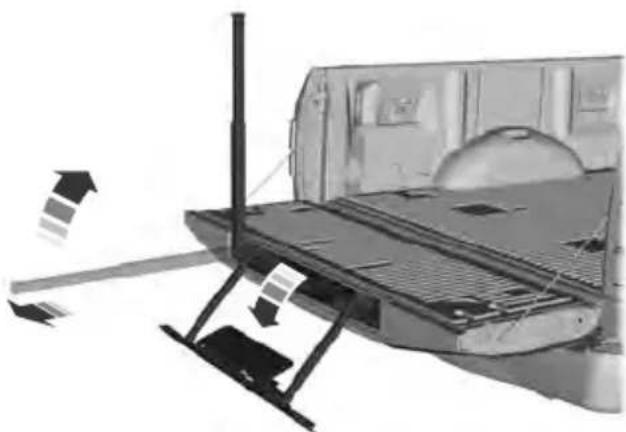 FORD F-250 Super Duty (2021) - Opening the Step - 2