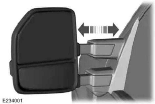 FORD F-250 Super Duty (2021) - Telescoping Mirrors (If Equipped) - 1