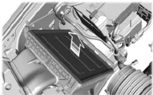 FORD F-250 Super Duty (2021) - CHANGING THE ENGINE AIR FILTER - 6.7L DIESEL - 4