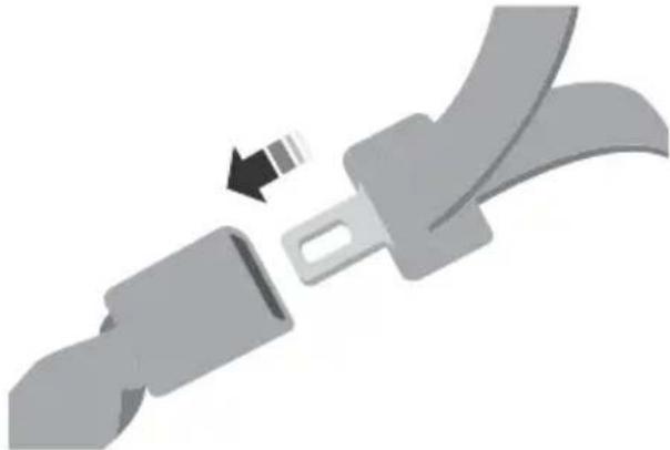 FORD F-250 Super Duty (2021) - Using Lap and Shoulder Belts (Front Center Position of Super Cab and Crew Cab) - 4