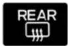 FORD F-250 Super Duty (2021) - SWITCHING THE HEATED REAR WINDOW ON AND OFF (IF - 1