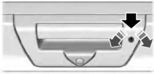 FORD F-250 Super Duty (2021) - TAILGATE LOCK (IF EQUIPPED) - 1