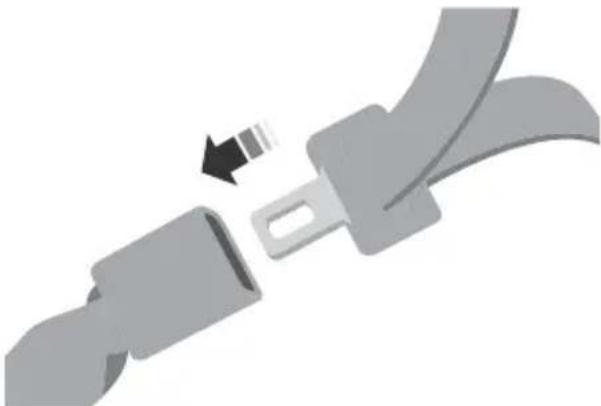 FORD F-250 Super Duty (2021) - Using Lap and Shoulder Belts (Except Front Center Position of Super Cab and Crew Cab) - 7