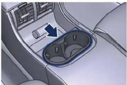 Maserati GranTurismo Sport (2020) - GetränkehalterfürInsassenhinten - 1
