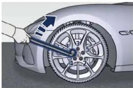 Maserati GranTurismo Sport (2020) - WiedereinsetzendesnormalenRads mitrepariertenoderersetztenReifen - 1