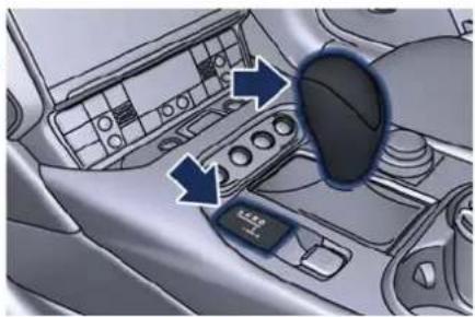 Maserati GranTurismo Sport (2020) - Automatikgetriebe Gangwählhebel - 1