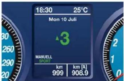 Maserati GranTurismo Sport (2020) - KontrollleuchteGangschaltung - 1