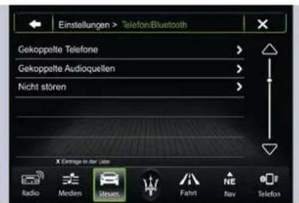 Maserati GranTurismo Sport (2020) - Telefon/Bluetooth® - 1