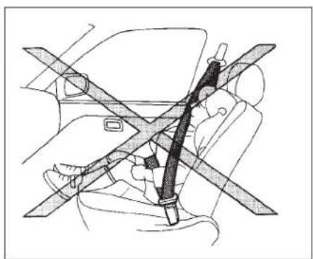 NISSAN Frontier (1998) - SEAT BELTS - 3
