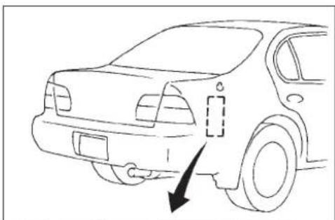 NISSAN Maxima (1999) - WARNING - 4